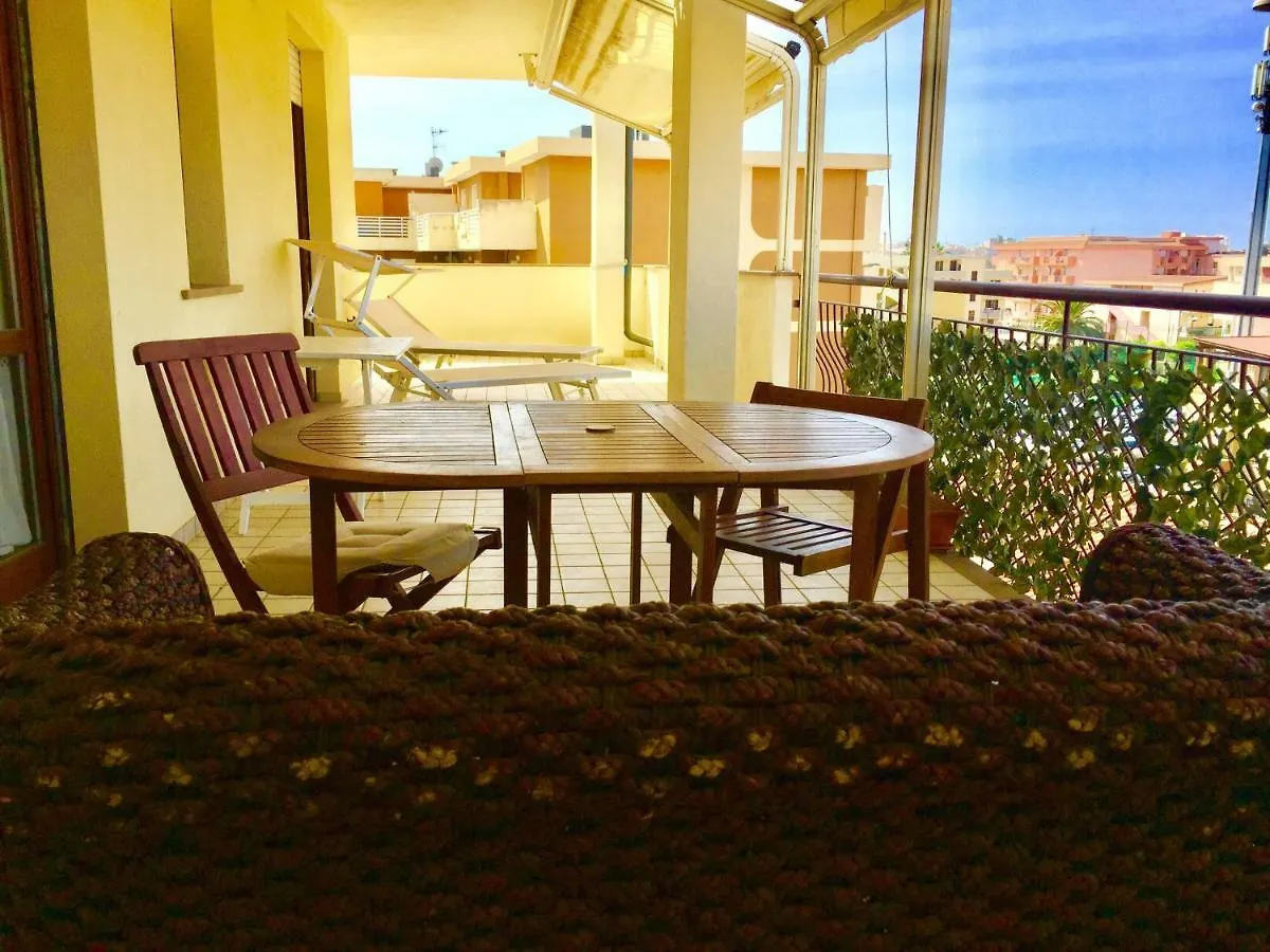 Nyaraló Splendido Appartamento Ultimo Piano Vista Mare Alghero Lido Olaszország