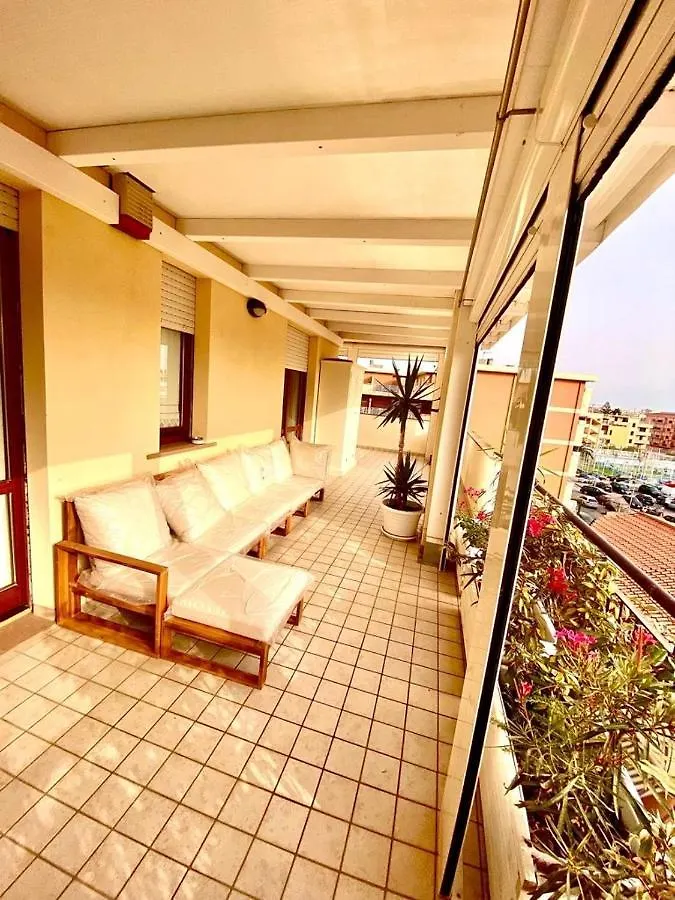 Splendido Appartamento Ultimo Piano Vista Mare Alghero Lido